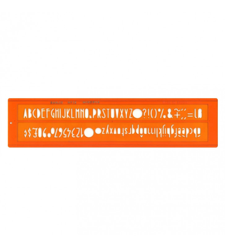 Rapporteur-circomètre Minerva Spec 20 - Orange - Pour Mesurer Diamètres De 1 à 44 Mm - 10