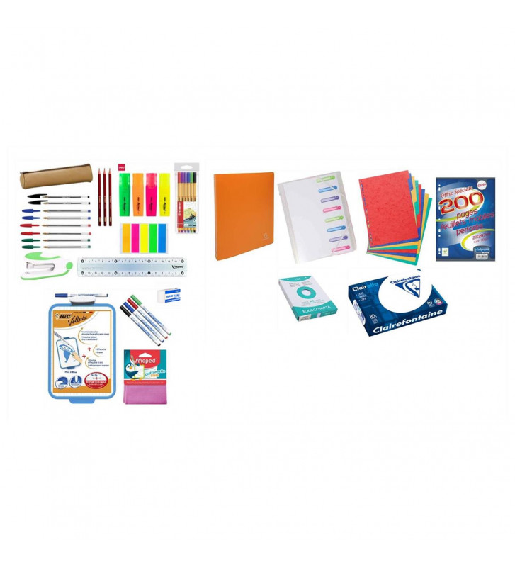 Kit de fournitures pour étudiant·e