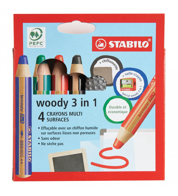 Crayon Avare General Pencil Avec Rallonge Souple – Lot 3 Pièces Multicolore Pour Dessin & Loisirs Créatifs