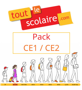 Kit de fournitures scolaires pour un·e élève de CE1/CE2