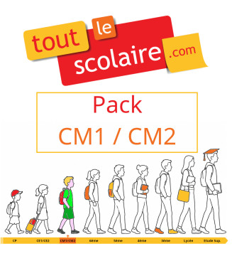 Kit de fournitures scolaires pour un·e élève de CM1/CM2