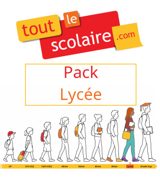 Kit de fournitures pour lycéen·ne de seconde à la terminale