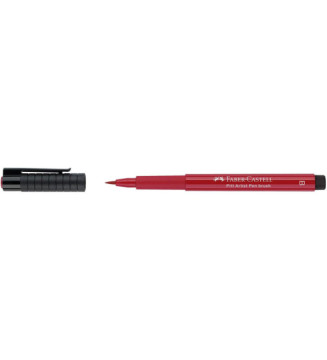 Feutre PITT artist pen pointe brush rouge écarlate foncé