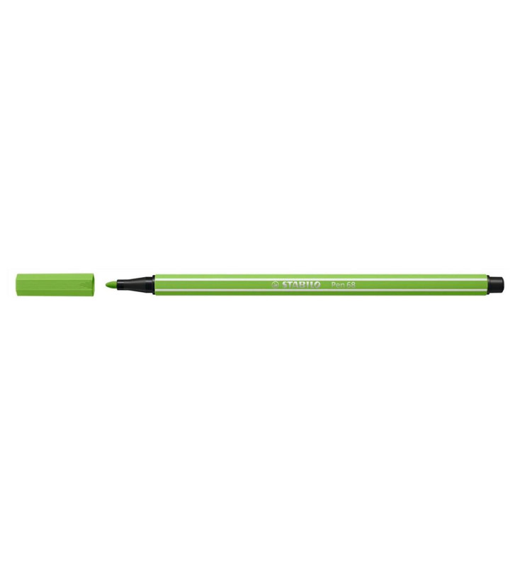Feutre de Dessin PEN 68 Pointe ogive Moyenne 1 mm Vert clair