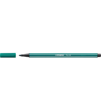 Feutre de Dessin PEN 68 Pointe ogive Moyenne 1 mm Vert bleu