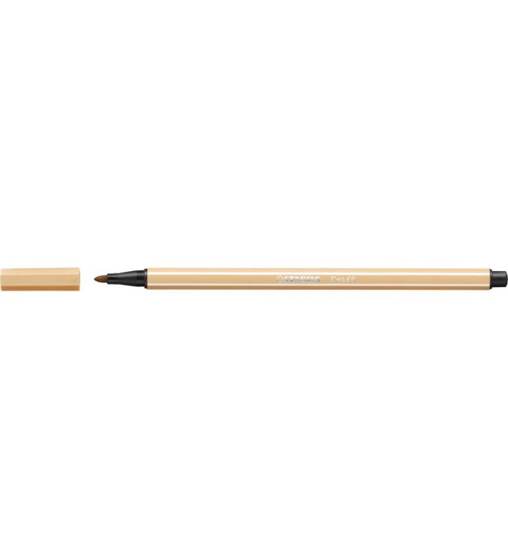 Feutre de Dessin PEN 68 Pointe ogive Moyenne 1 mm Ocre clair