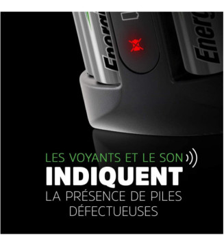 Chargeur universel Pro-charger avec 4 piles AA 2000mAh inclus