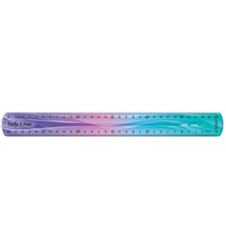 Twist'n Flex Règle 20 cm disponible en différents coloris Aléatoire