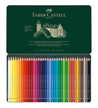 Boite métal de 36 crayons de couleur aquarellables ALBRECHT DÜRER
