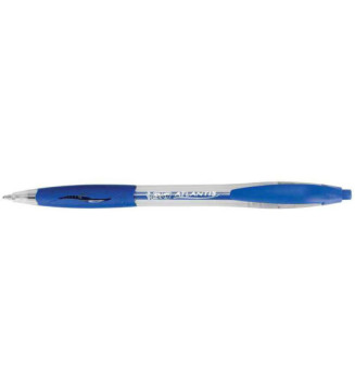 Stylo bille Rétractable ATLANTIS CLASSIC Pointe moyenne 1 mm Bleu