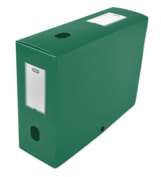 Boite Classement Polypropylène Memphis à Plat - Dos 100mm - 240x320mm - Vert