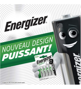 Blister de 1 Pile rechargeable HR22 Power Plus 9V 175mah