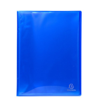 Protège-documents PP Semi Rigide IDERAMA 60 vues A4 Coloris Aléatoire