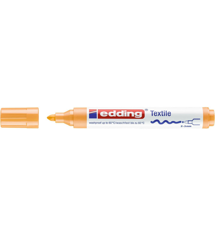 Marqueur pour textiles 4500 Orange clair 2-3 mm