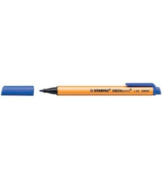Stylo Feutre GREENpoint Pointe large 0,8 mm Bleu