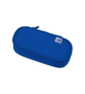 Trousse, polyester, oval, bleu