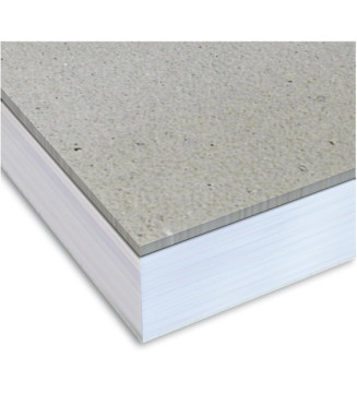 Bloc-notes A5 quadrillé 80 feuilles 80g Modèle Gris