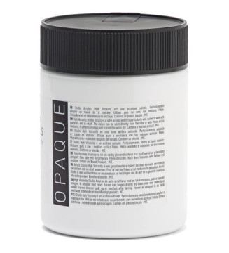 Flacon 500ml Peinture Studio Acrylics Haute Viscosité Blanc Titane