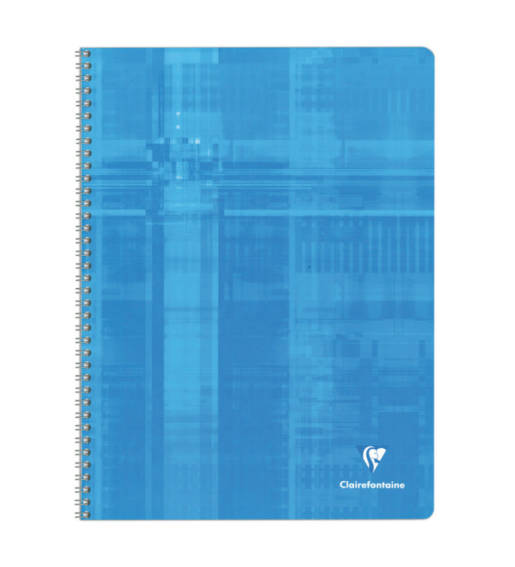 Cahier reliure intégrale 24x32 100p Q.5x5 coloris aléatoires