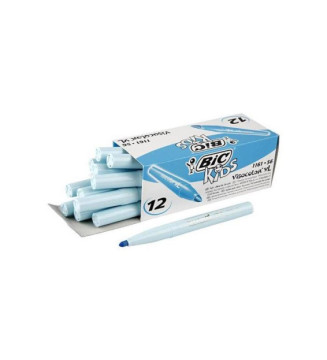 Boîte de 12 feutres de coloriage KIDS VISACOLOR XL Bleu Ciel