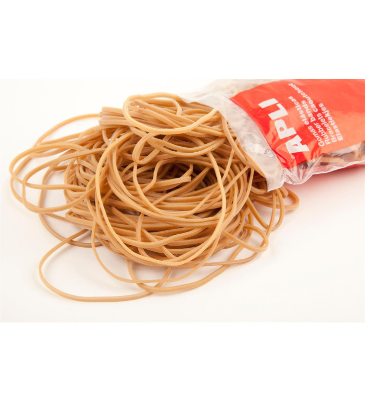 Sachet 100 g bracelets élastiques caoutchouc naturel Diam 60 x 2 mm