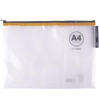 Pochette Zipper Bag A4 Coloris Aléatoire