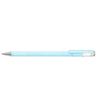 Stylo roller à encre gel Hybrid Milky, bleu pastel
