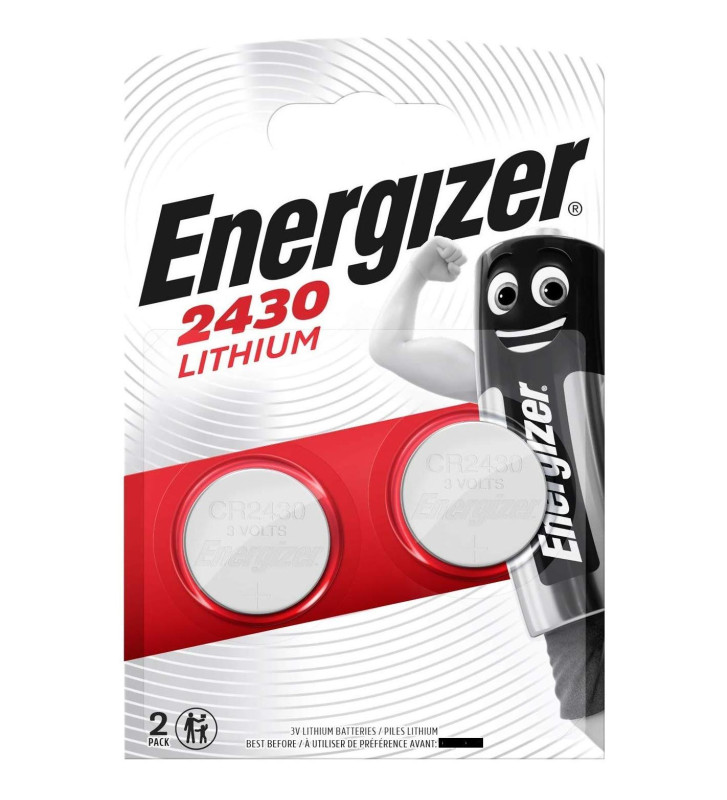 Blister de 2 Pile Lithium CR 2430