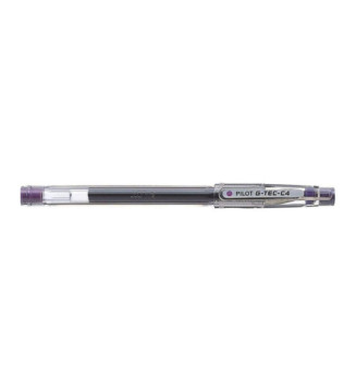 Stylo roller à encre gel G-TEC-C4 pointe ultra fine 0,4mm Trace 0,2mm Violet