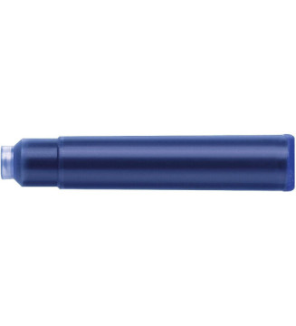Etui de 6 cartouches Standard effaçable Bleu royal