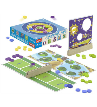 Jeux de Puces – 4 jeux – Puces en bois