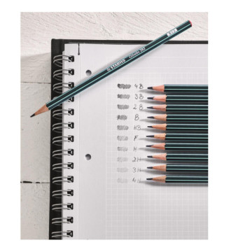 Crayon papier Graphite Othello Hexagonal 4B