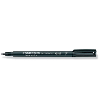 Marqueur permanent Lumocolor 318F pointe fine noir