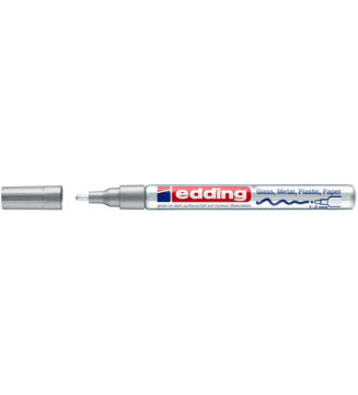 Marqueur peinture brillante 751 argent 1-2 mm