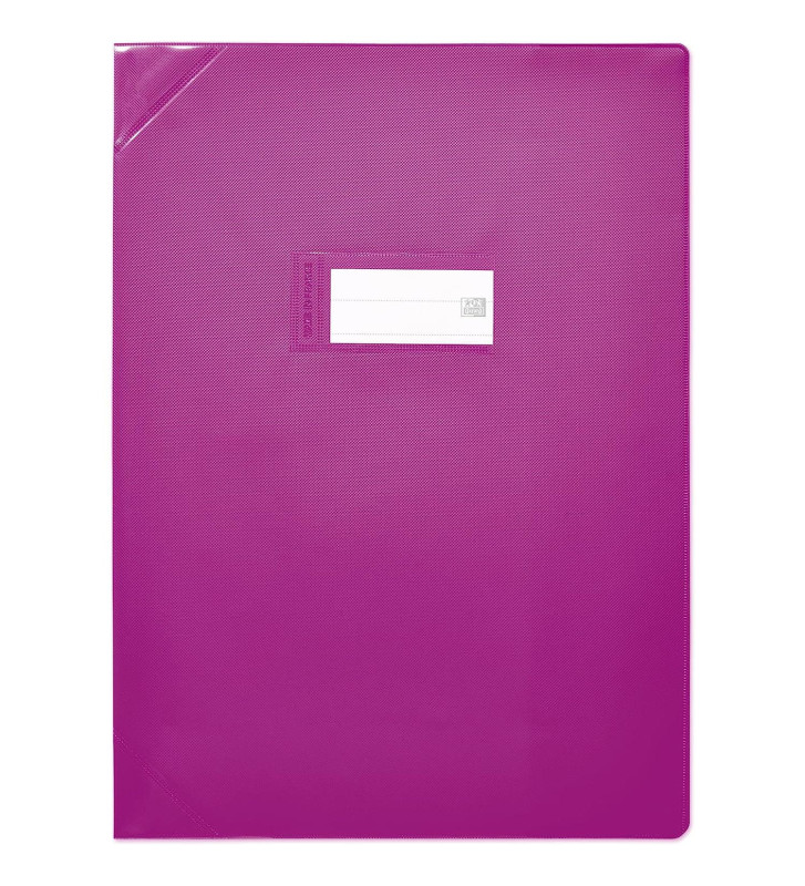 Protège-cahier PVC 150 Strong Line 24x32 cm opaque  Violet