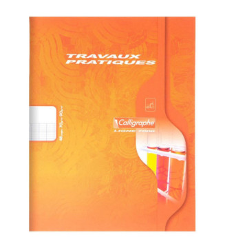 Cahier Travaux Pratique piqué 17x22 48p séyès+uni 70+90g