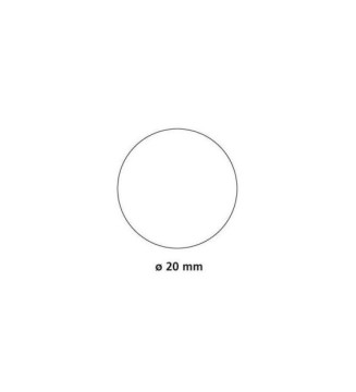 Rouleau de 1770 Gommettes Rondes 20 mm Mauve