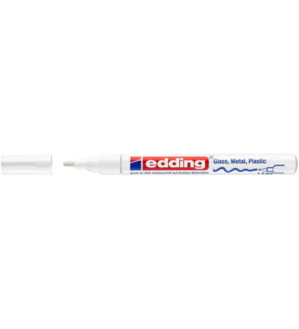 Marqueur Peinture Brillante 751 Blanc Pointe Moyenne 1-2 mm