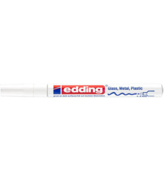 Marqueur Peinture Brillante 751 Blanc Pointe Moyenne 1-2 mm