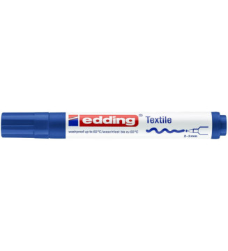 Marqueur pour Textiles 4500 Bleu Pointe Ronde 2-3 mm