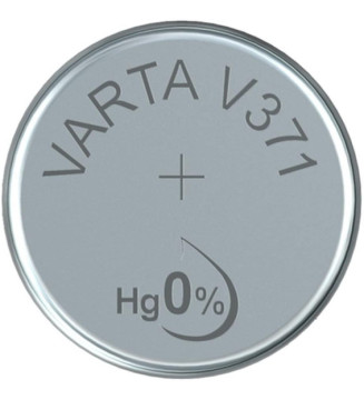 Blister 1 Pile Oxyde Argent Montres V371 (SR69) SR920SW 1,55 Volt
