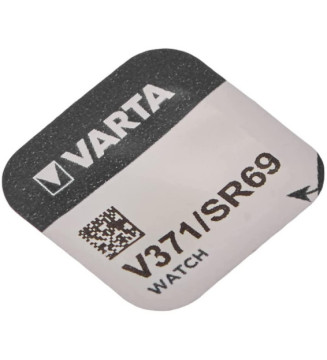 Blister 1 Pile Oxyde Argent Montres V371 (SR69) SR920SW 1,55 Volt