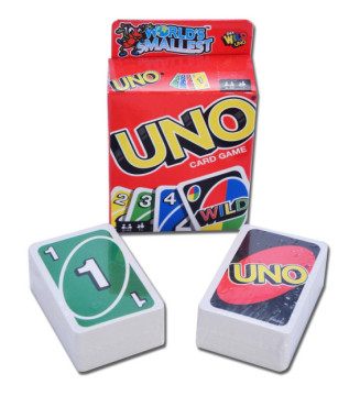 Le Plus Petit Jeu de Cartes UNO du Monde