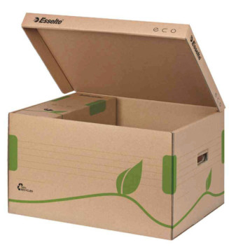 Lot de 5 Containers Archive ECO 100% Recyclé (L)345 (H)439 x (P)242 mm