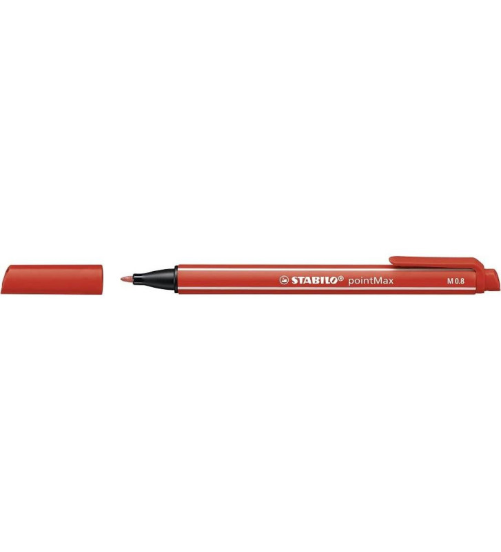 Stylo feutre pointMax pointe moyenne 0.8mm Rouge Carmin