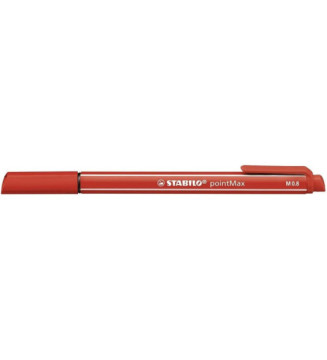 Stylo feutre pointMax pointe moyenne 0.8mm Rouge Carmin