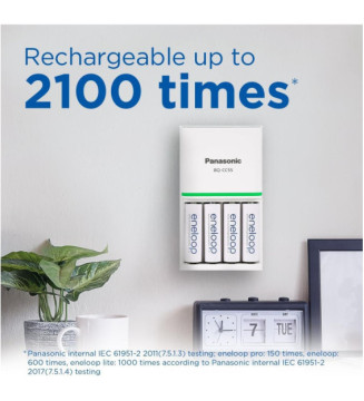 Eneloop Pack 8 Piles Rechargeables Micro AAA 800mAh Ni-MH