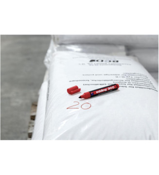 Marqueur Permanent 300 blister de 1 rouge 1,5-3 mm