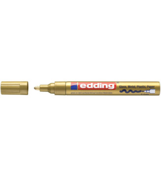 Marqueur Peinture Brillante 750 Or Pointe Ronde 2-4 mm
