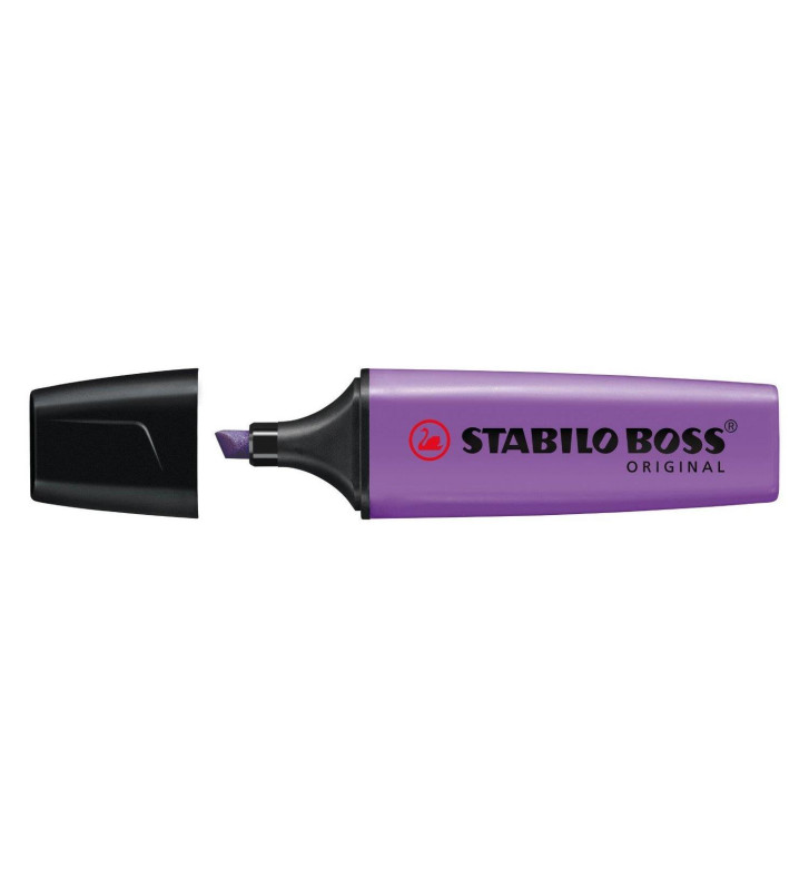 Surligneur BOSS ORIGINAL Rechargeable Pointe Biseautée 2-5 mm Lavande